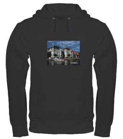 Stockholm dark hoodie